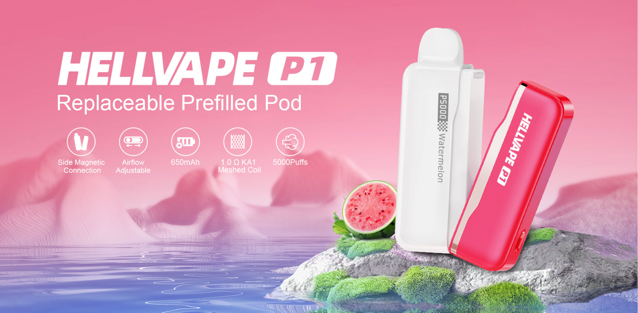 Hellvape P1 Battery And Pod Combo